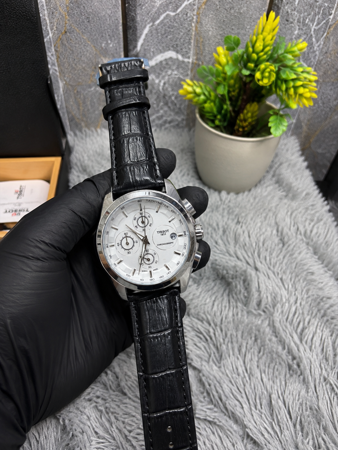 Tissot chronograph working